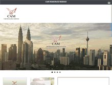 Tablet Screenshot of camres.com.my